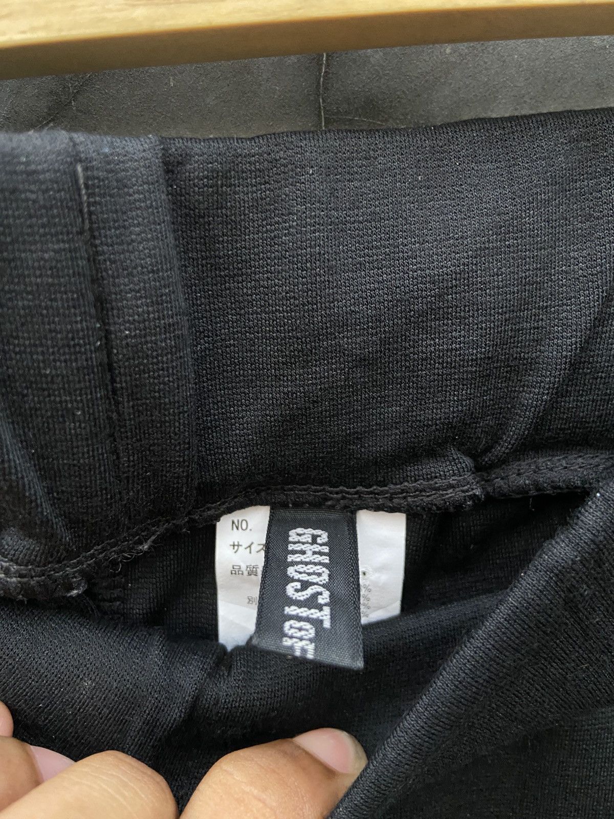 If Six Was Nine × KMRii × Le Grande Bleu (L.G.B.) Vintage Ghost Of Harlem Punk Rock Gothic Mesh Studd Legging Size US 32 / EU 48 - 8 Thumbnail