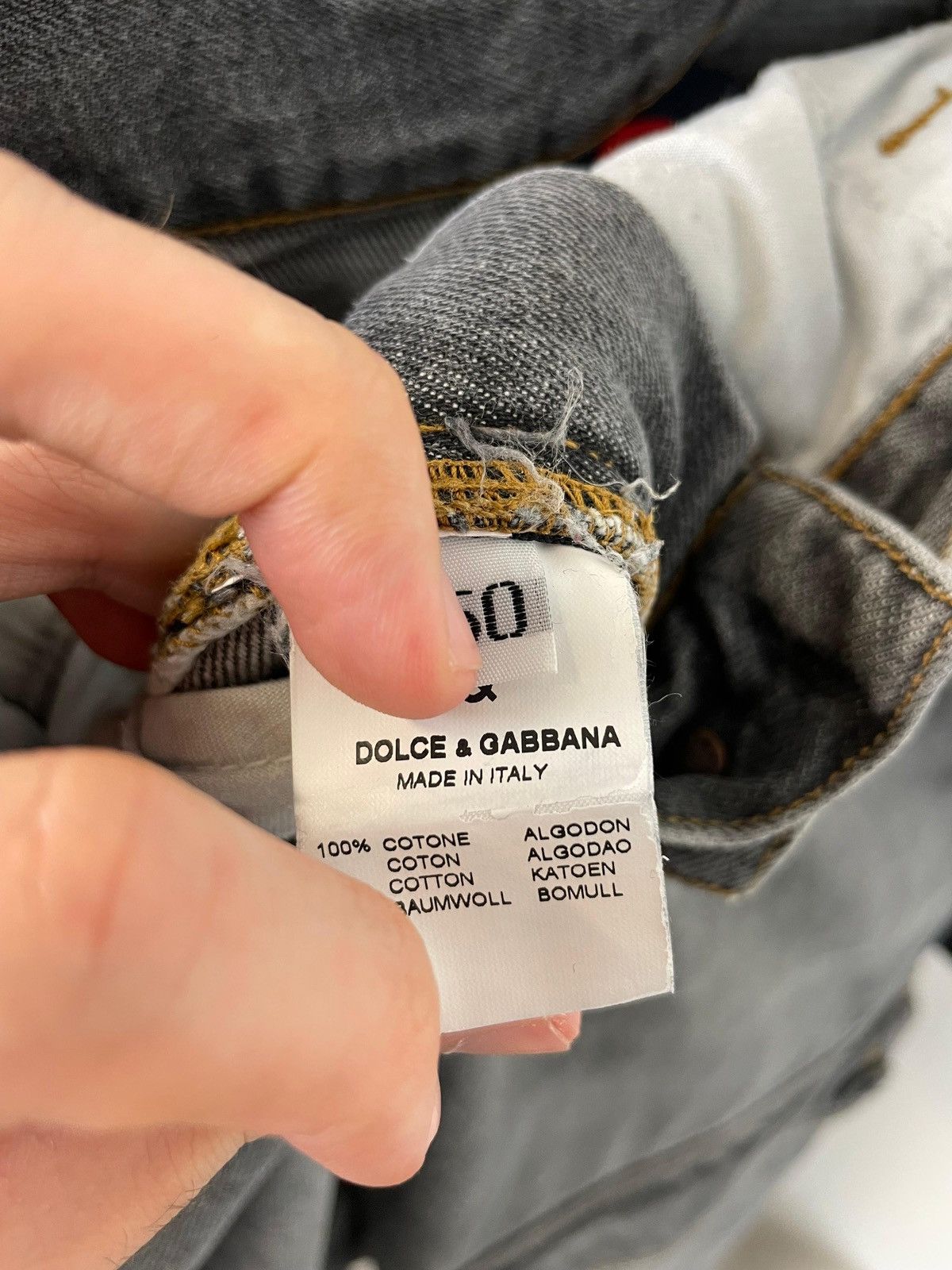 Dolce & Gabbana 2000s heavy weight multi pockets cargo bondage pants archive Size US 35 - 11 Thumbnail