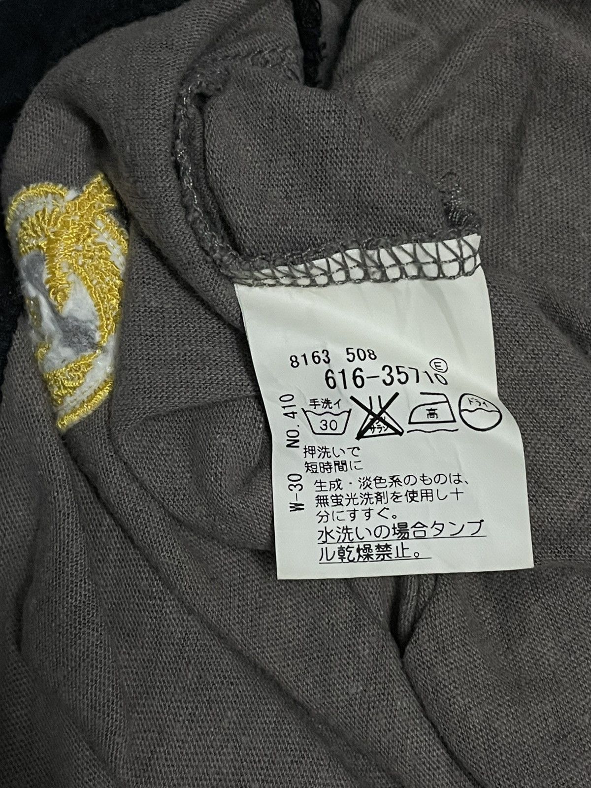 Japanese Brand × Takeo Kikuchi × Vintage Vintage Japan Designer Takeo Kikuchi Distressed Longsleeve Size US S / EU 44-46 / 1 - 8 Thumbnail