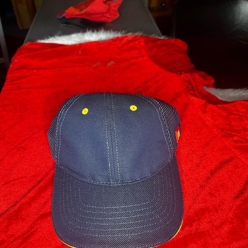 Designer McDonald's Employee Baseball Cap - Navy Blue Size ONE SIZE - 2 Thumbnail