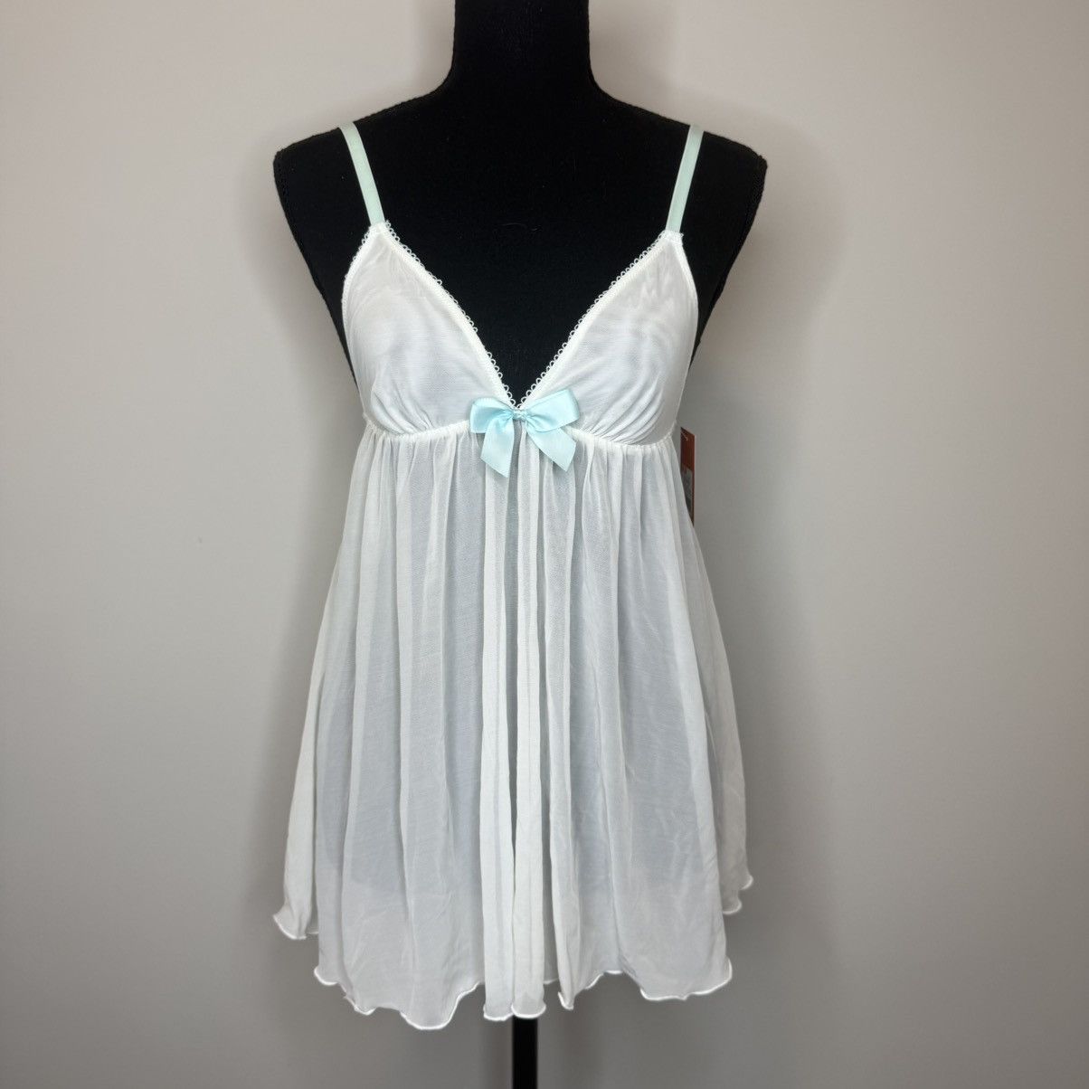 Other gillian omalley white mesh babydoll teddy lingerie tank Size XS / US 0-2 / IT 36-38 - 1 Thumbnail