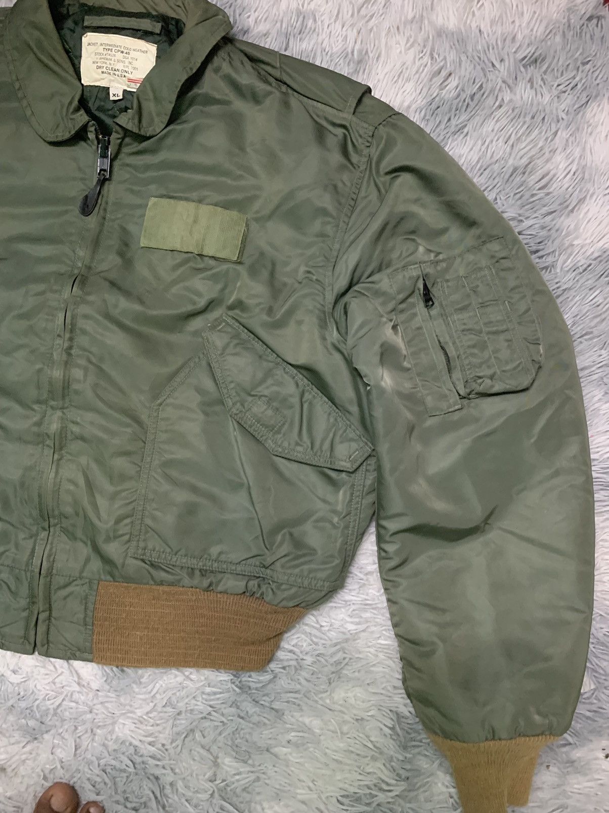I. Spiewak And Sons 90s TYPE CPW-45 BOMBER JACKET RARE Size US XL / EU 56 / 4 - 4 Thumbnail