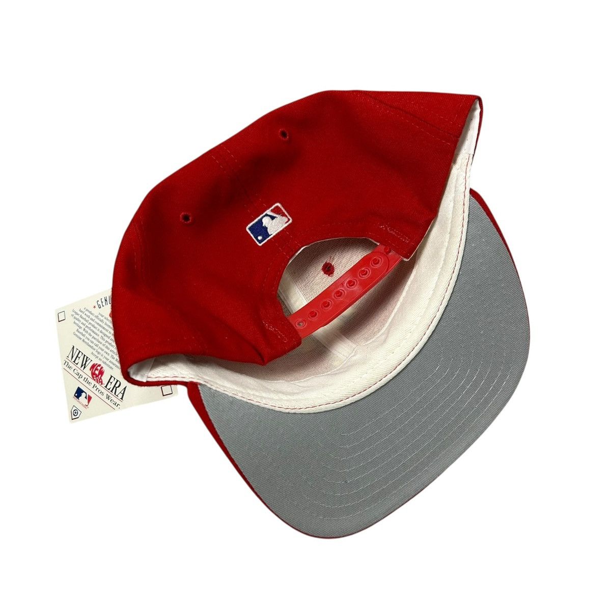 New Era DEADSTOCK 90s TEXAS RANGERS NEW ERA SNAPBACK HAT Size ONE SIZE - 4 Thumbnail
