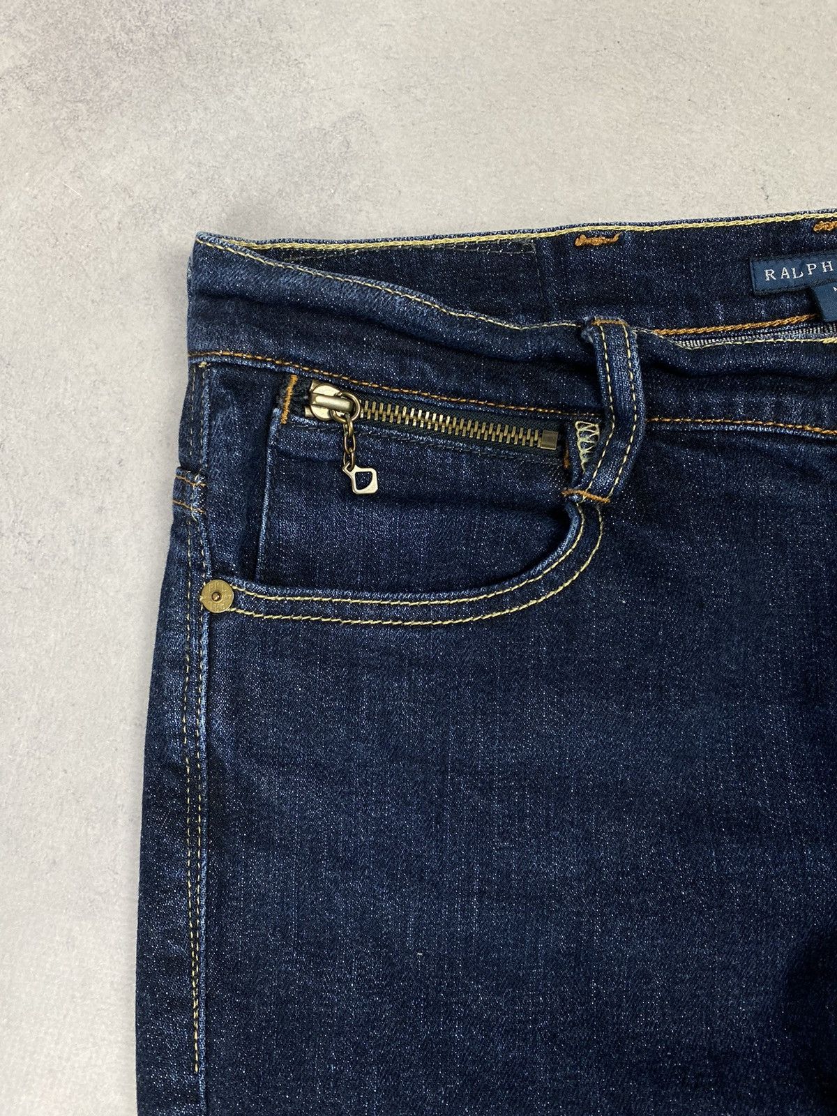 Polo Ralph Lauren × Ralph Lauren × Vintage Vintage Polo Ralph Lauren Flared Bootcut Denim Jeans Y2K Size 29" - 10 Thumbnail