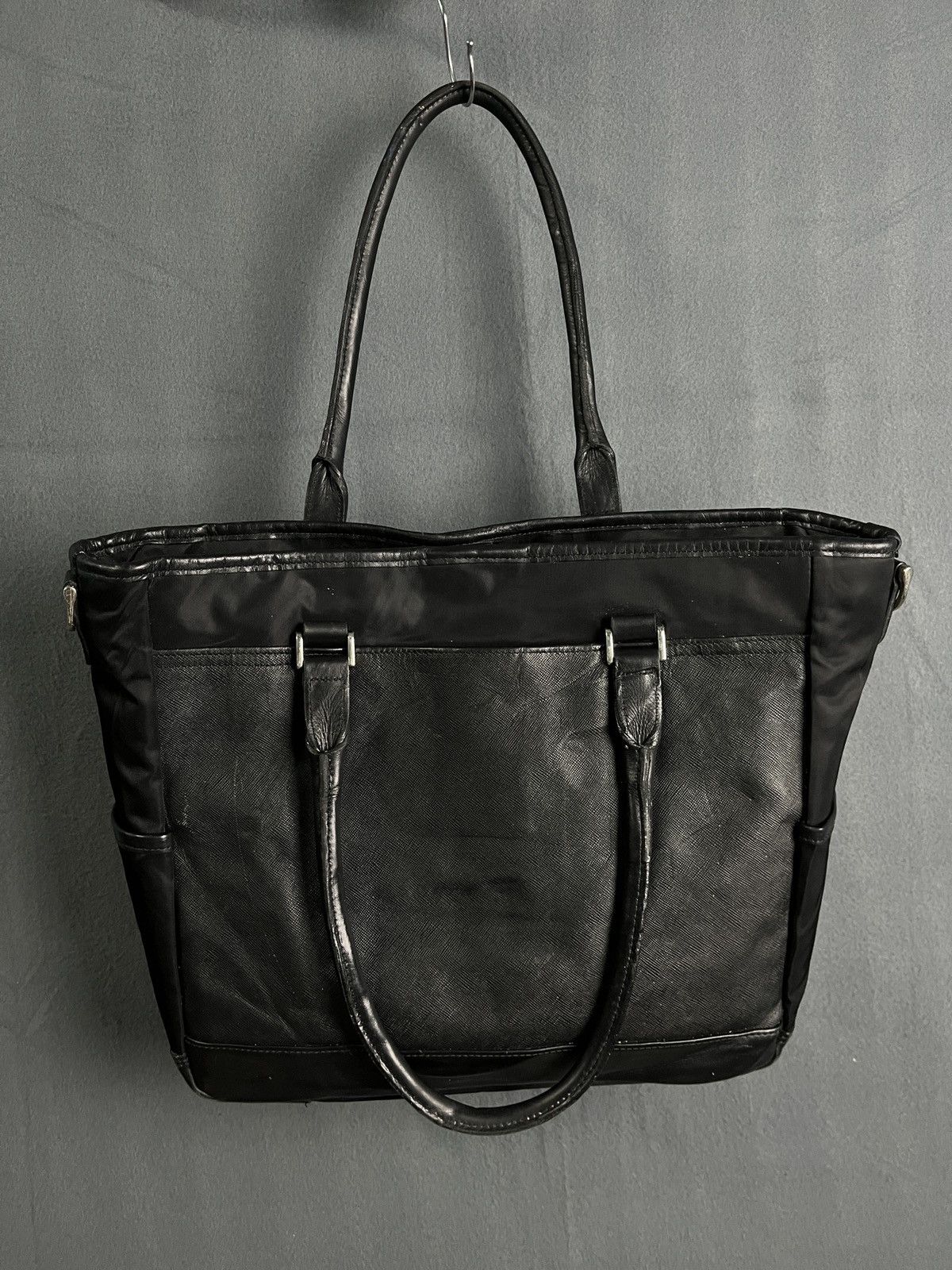 Genuine Leather × Japanese Brand × MasterPiece Top Handle Organizer Laptop Brief Size ONE SIZE - 1 Thumbnail