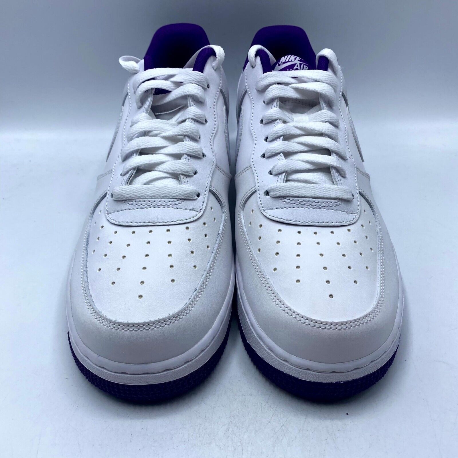Nike NEW Nike Air Force 1 '07 2 White Voltage Men's CJ1380-100 Size US 10 / EU 43 - 4 Thumbnail