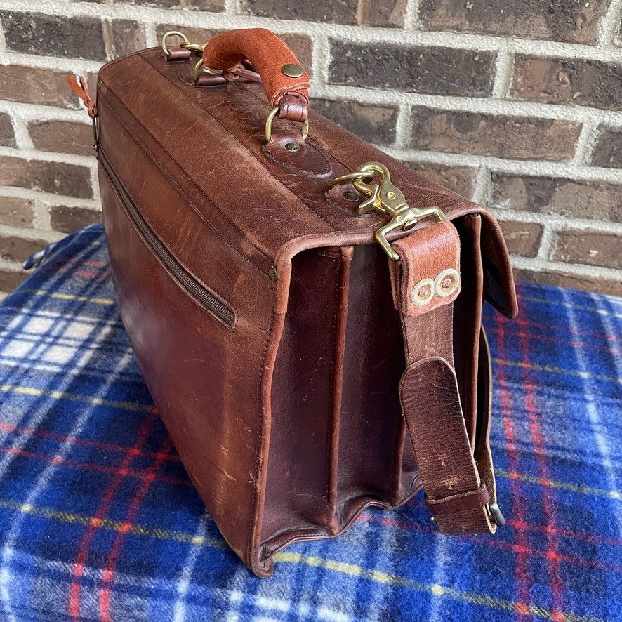 Handmade RARE 1980s BREE GERMANY LEATHER BRIEFCASE BAG R$1598 Size ONE SIZE - 2 Thumbnail