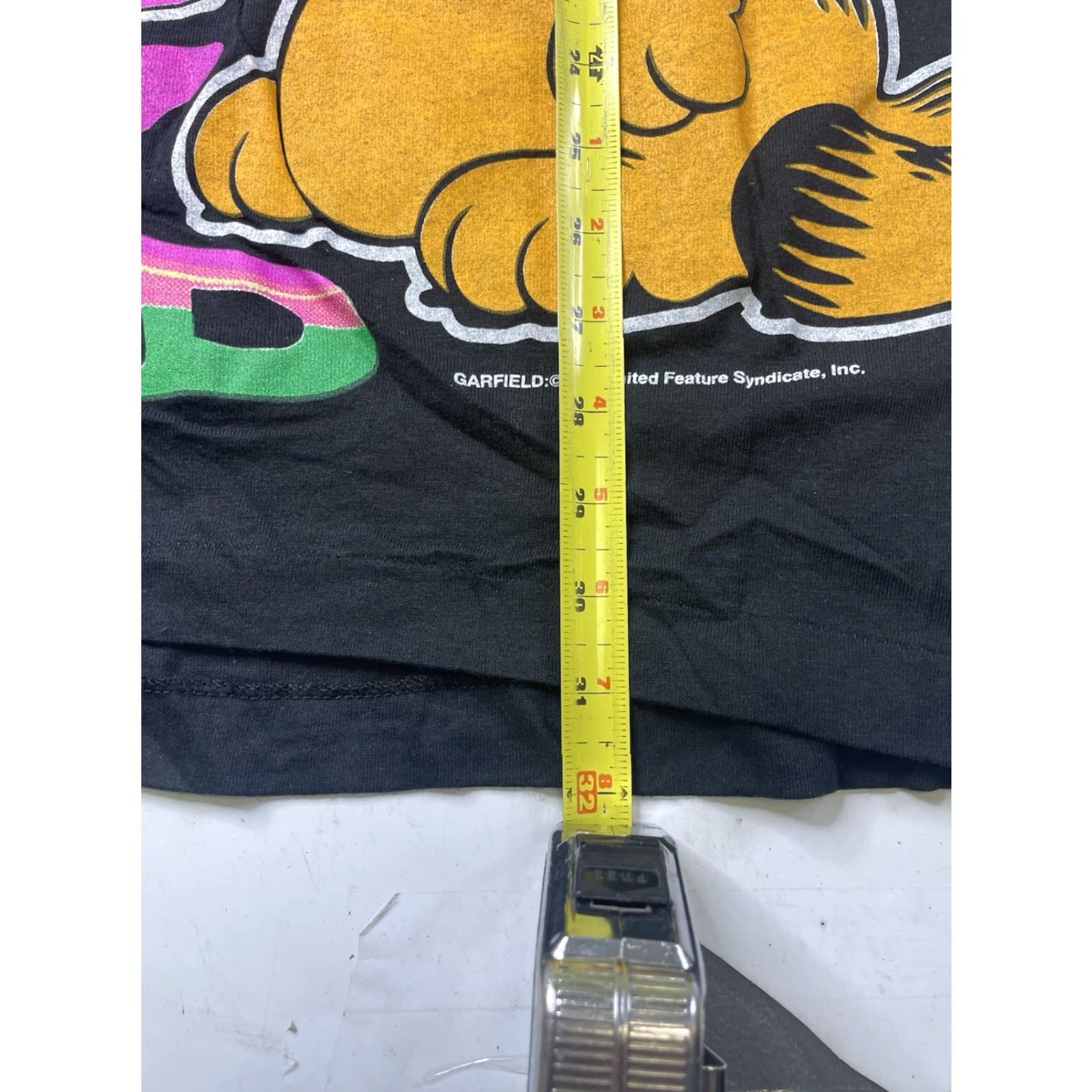 Vintage VINTAGE NWT Freeze Garfield Graffiti Paint T Shirt AOP Black Men’s Large Size US L / EU 52-54 / 3 - 6 Thumbnail