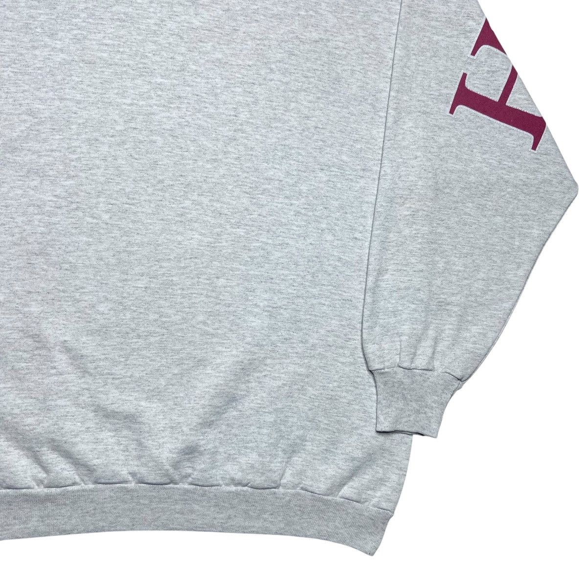 NCAA 1990s Harvard University Crimson Across Spell Out Sweatshirt Size US XL / EU 56 / 4 - 24 Thumbnail
