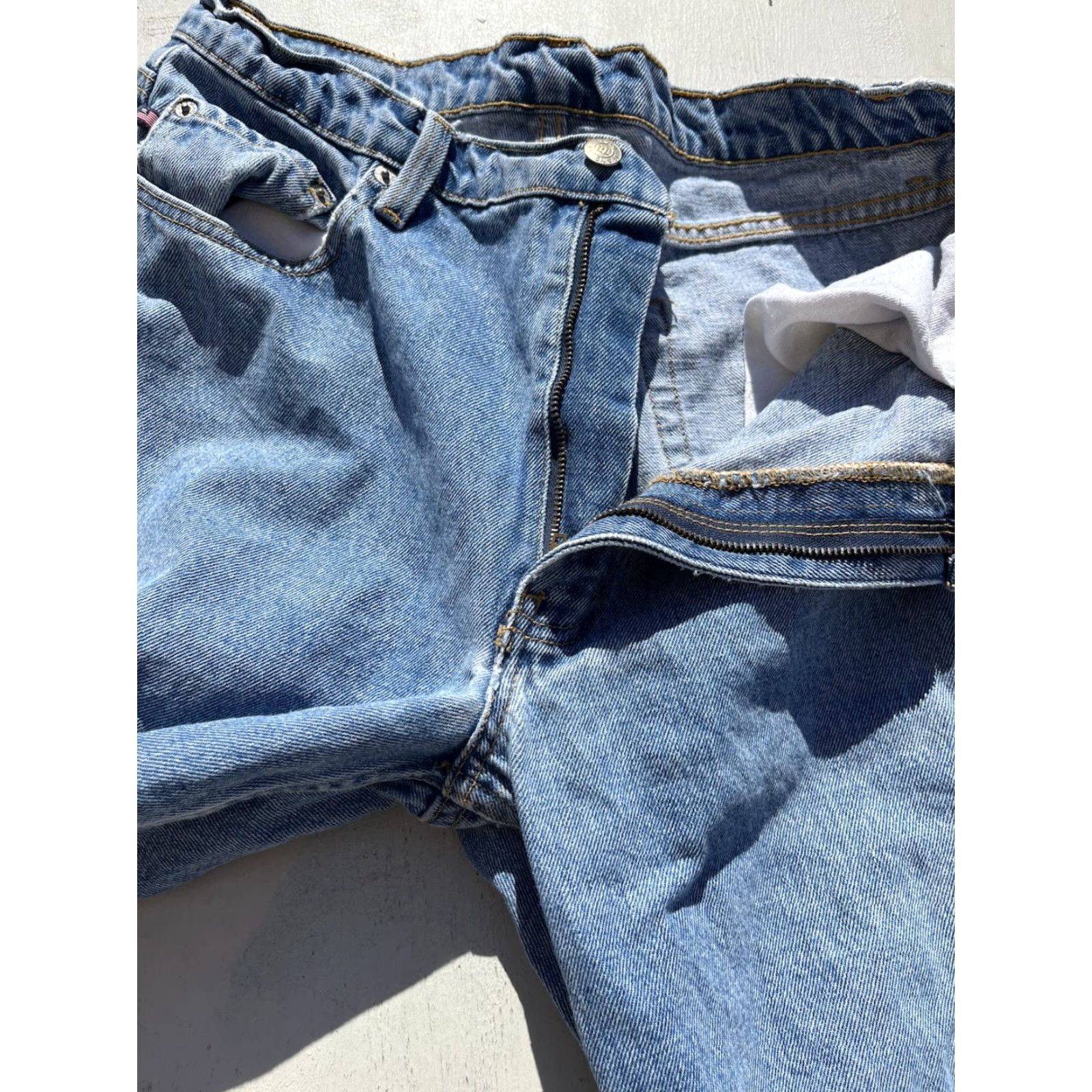 Ralph Lauren Ralph Lauren Jeans Blue Straight Leg 34x32 Zip Logo Icon 50s James Dean Mens Size US 34 / EU 50 - 7 Thumbnail