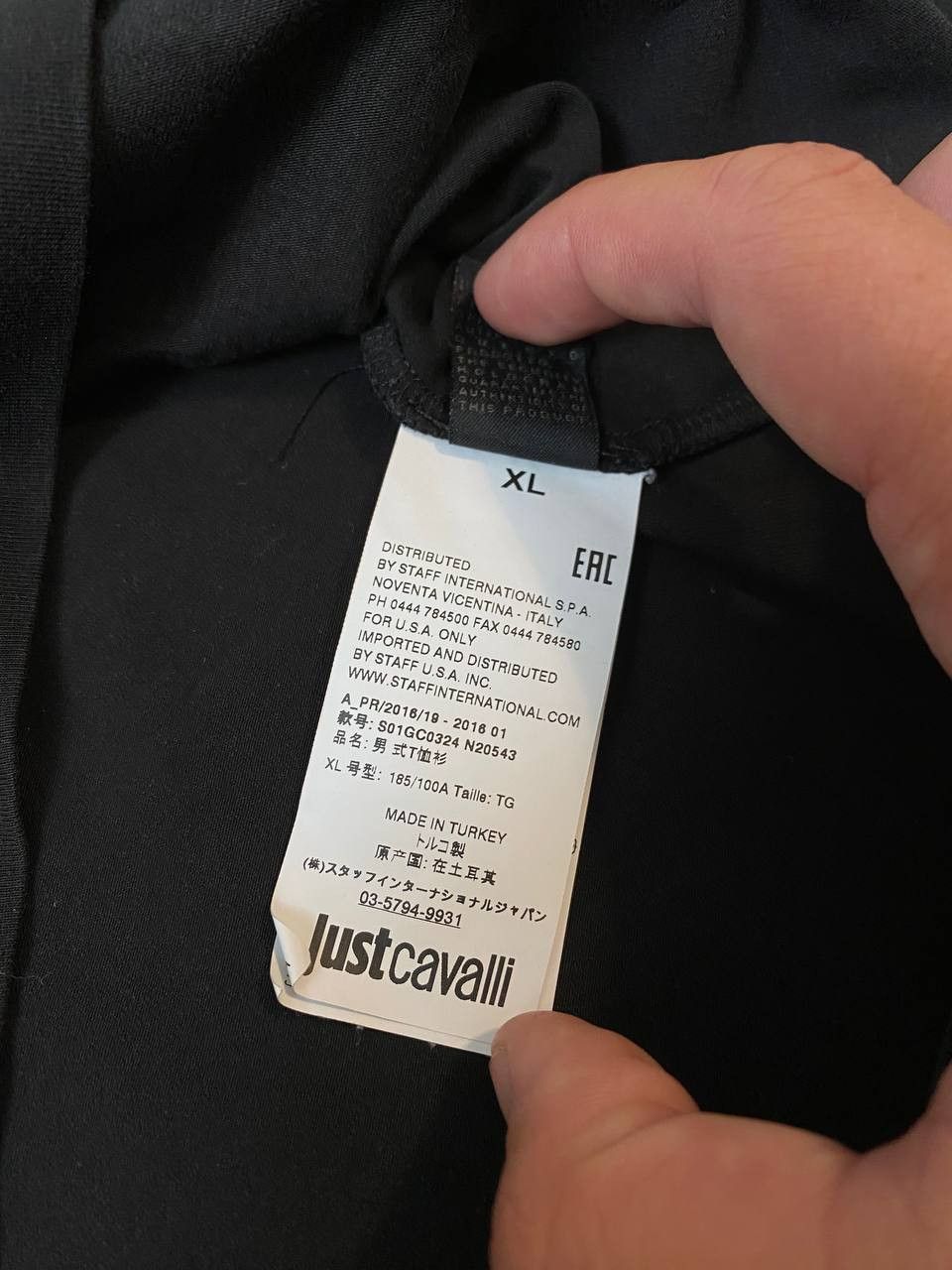 Japanese Brand × Just Cavalli × Vintage VINTAGE Y2K JUST CAVALLI AMAZING JAPANESE STYLE T SHIRT Size US XL / EU 56 / 4 - 6 Thumbnail