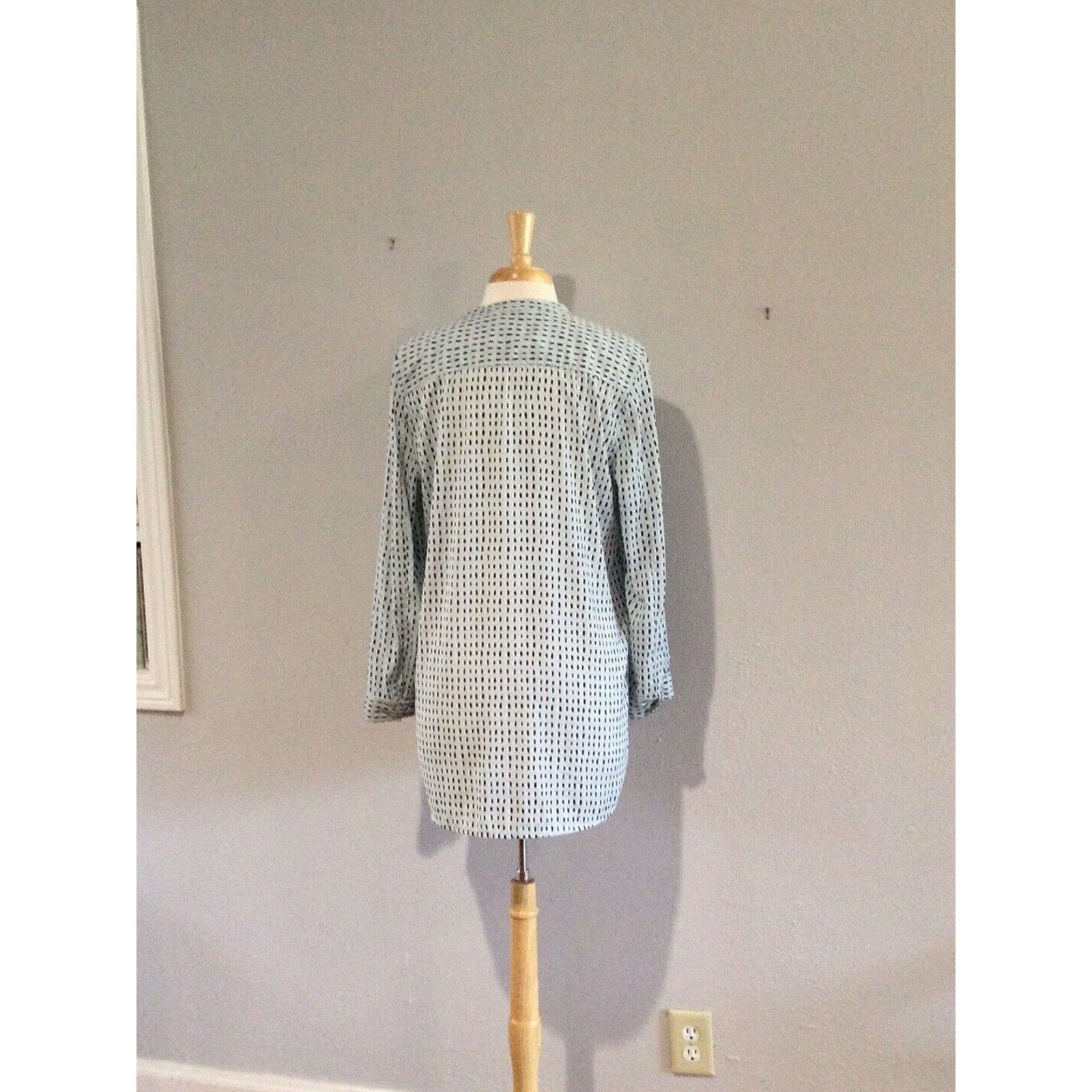Other Caslon Long Sleeve 3/4 Button Front Tunic Sz 1/1X/14W/16W Size ONE SIZE - 7 Thumbnail