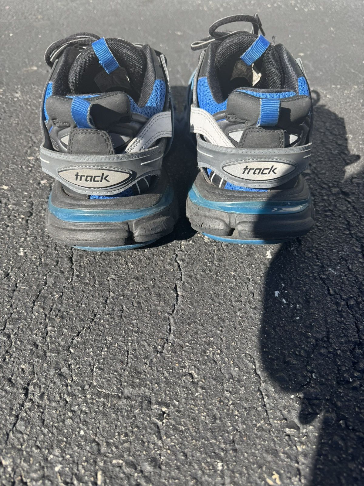 Balenciaga Balenciaga track blue black Size US 9 / EU 42 - 4 Thumbnail