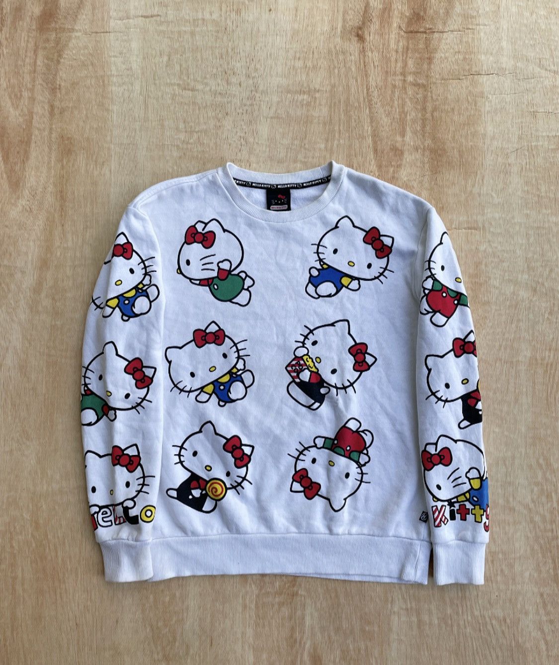Cartoon Network × Japanese Brand Vintage Y2k Hello Kitty Full Print Crewneck Size S / US 4 / IT 40 - 1 Thumbnail