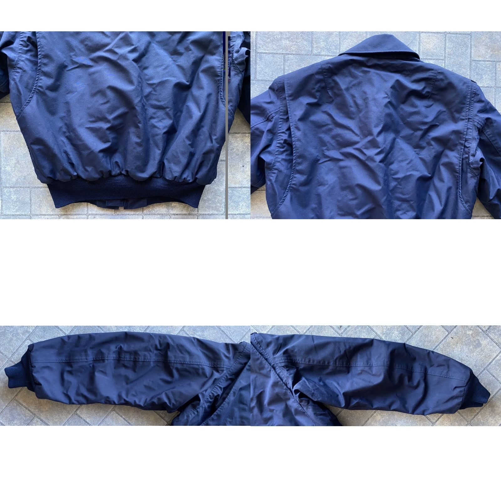 Vintage VINTAGE Alpha Industries Jacket (Security Police) Winter Blue Mens Large L Scovill YAGC-89-3 Size US L / EU 52-54 / 3 - 10 Thumbnail