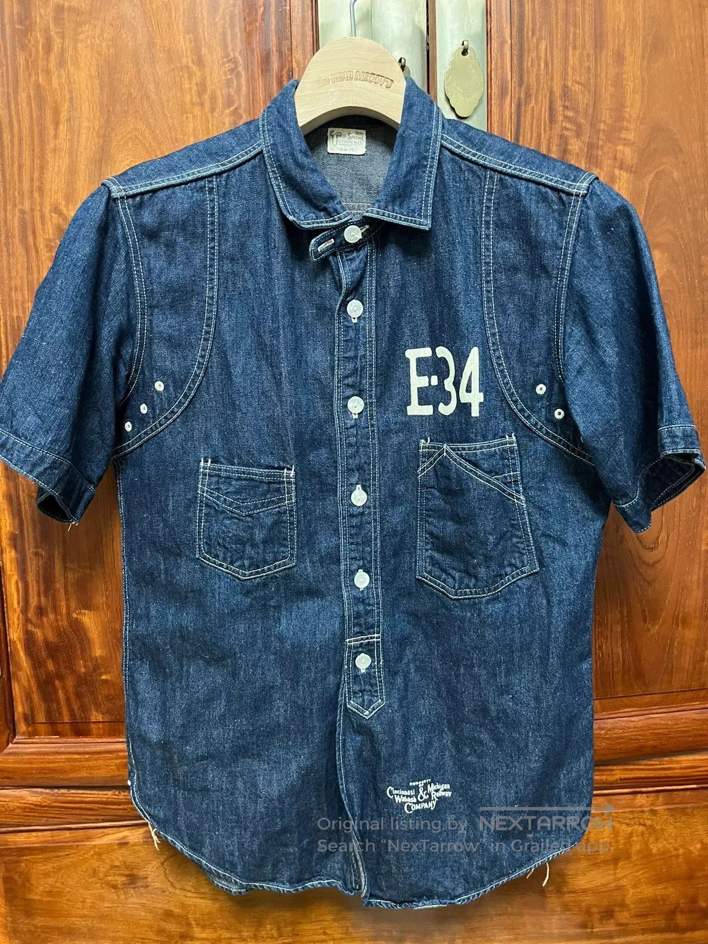 Freewheelers Freewheelers Railroad Shirt in Good Condition. Size US M / EU 48-50 / 2 - 1 Thumbnail