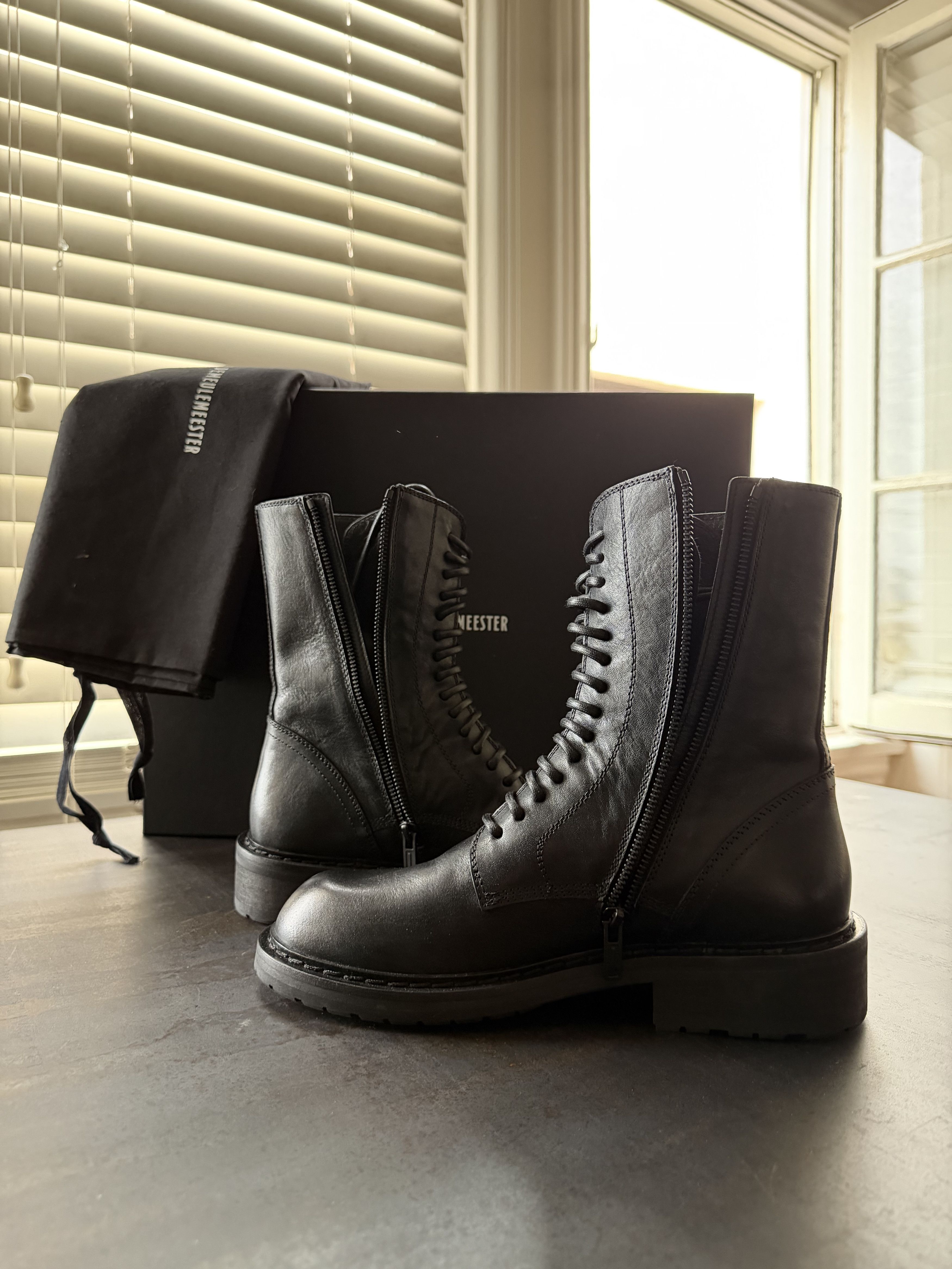 Ann Demeulemeester BRAND NEW DANNY ANKLE BOOTS Size US 6 / EU 39 - 8 Thumbnail