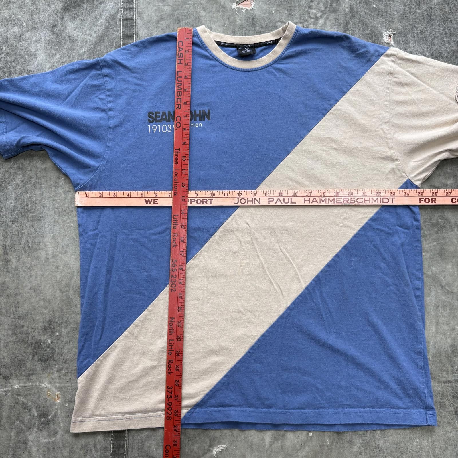 Sean John Vintage Y2K Sean John Embroidered 69 Streetwear Grunge Shirt Size US XL / EU 56 / 4 - 7 Thumbnail