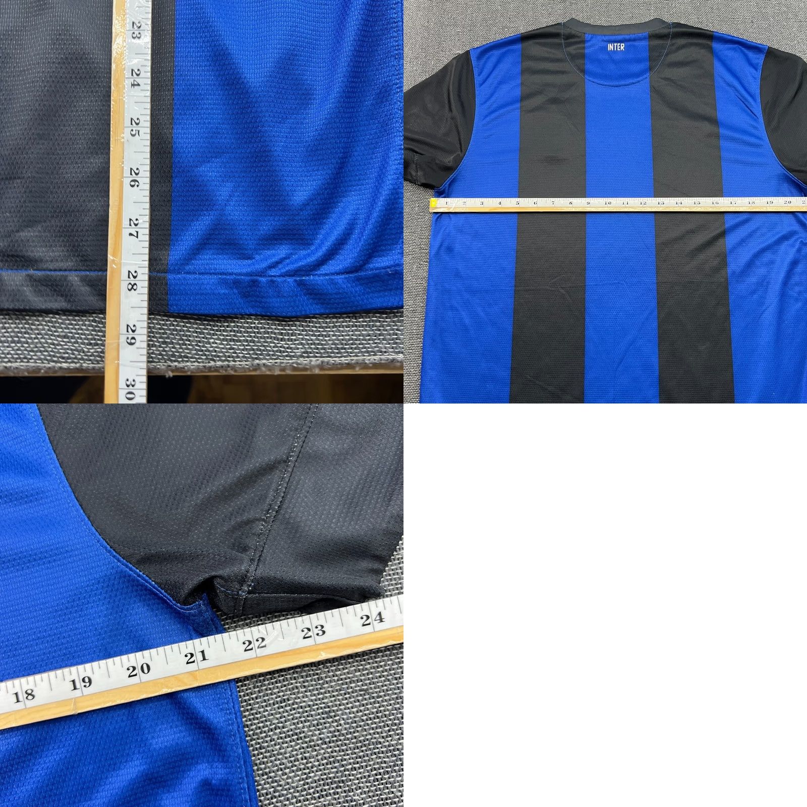 Nike Inter Milan 2012 2013 Home Mens Football Jersey Large Nike Soccer Shirt Shirt Mens L Multicolor Nike Football Jersey Size US L / EU 52-54 / 3 - 9 Thumbnail