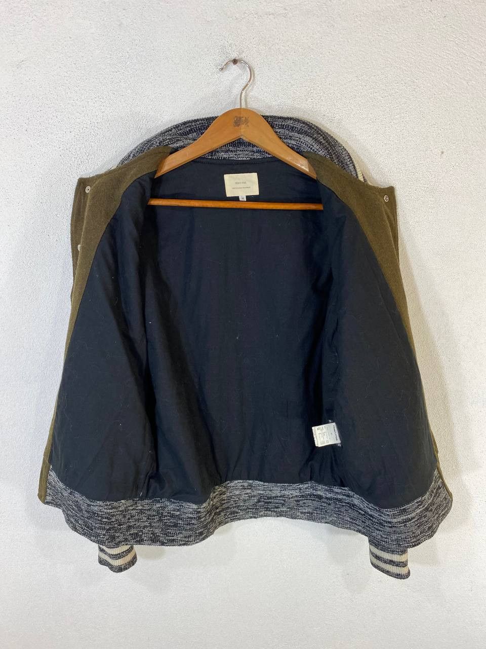 Japanese Brand japanese brand leather sleeves varsity jacket nice design Size US M / EU 48-50 / 2 - 8 Thumbnail
