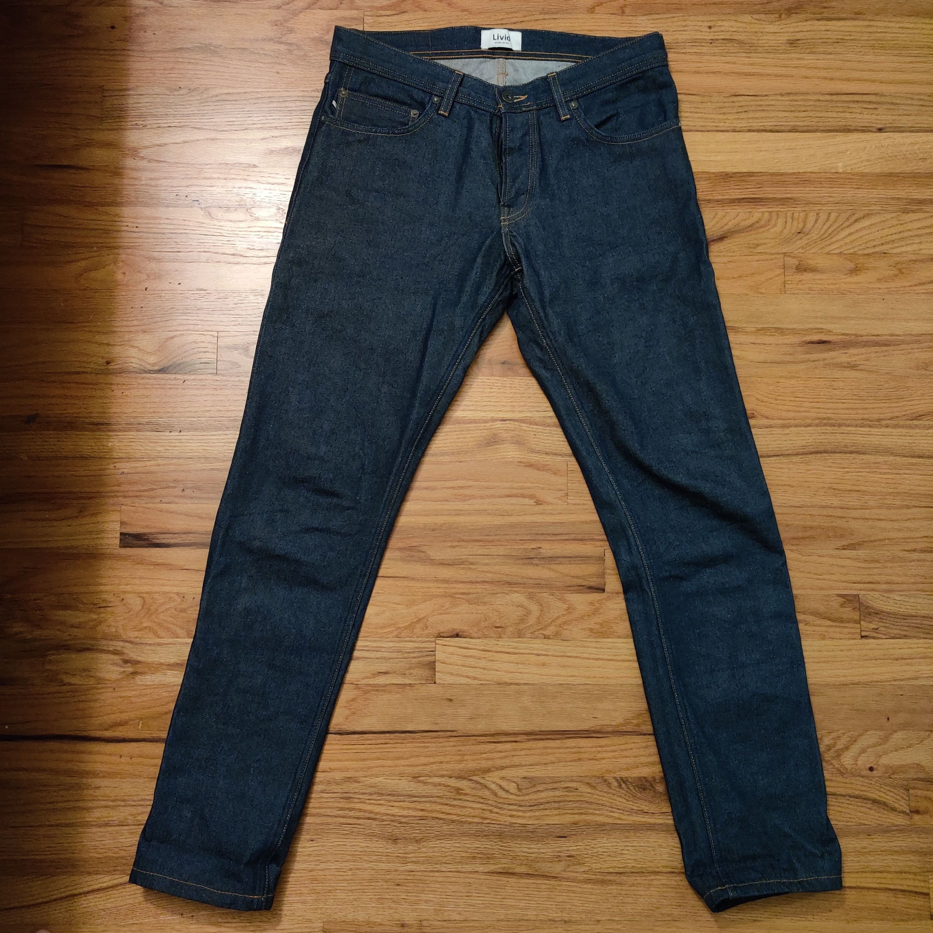 Livid Livid Jeans Jone Slim Japan Selvedge Size US 31 - 1 Thumbnail