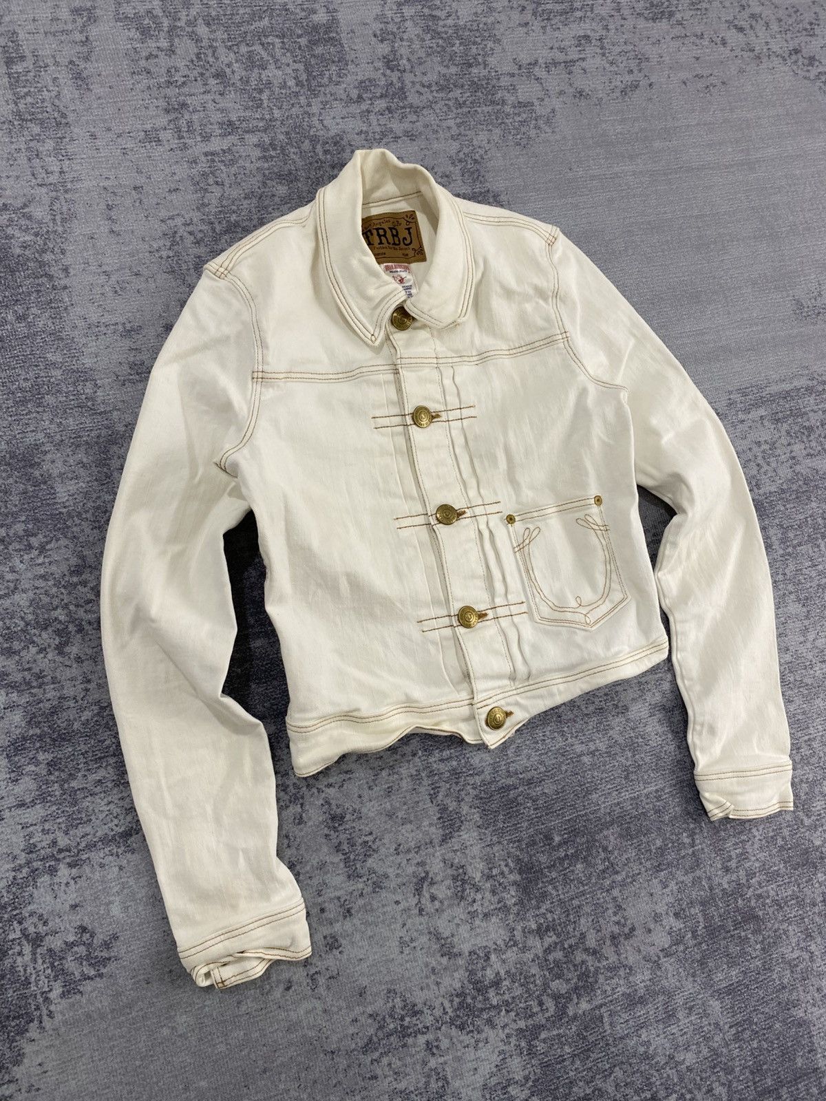 True Religion true religion white type 1 jackets Size S / US 4 / IT 40 - 10 Thumbnail