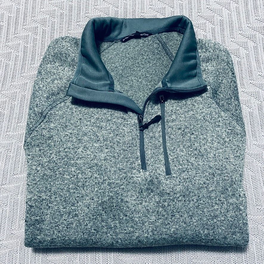 Beverly Hills Polo Club Beverly Hills Polo Club gray fleece quarter zip pullover Size US XL / EU 56 / 4 - 1 Thumbnail