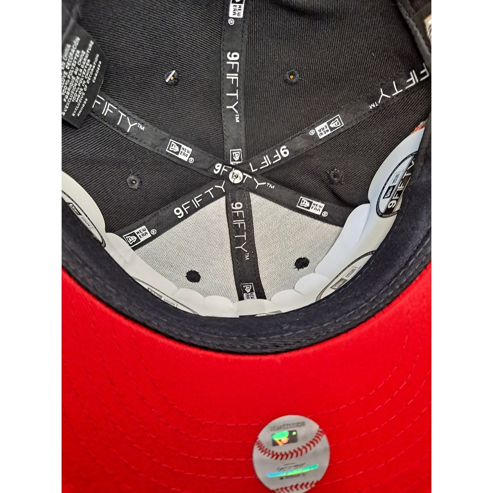 New Era New Era NY Yankees Rose 1996 World Series Snapback Hat Size ONE SIZE - 7 Thumbnail