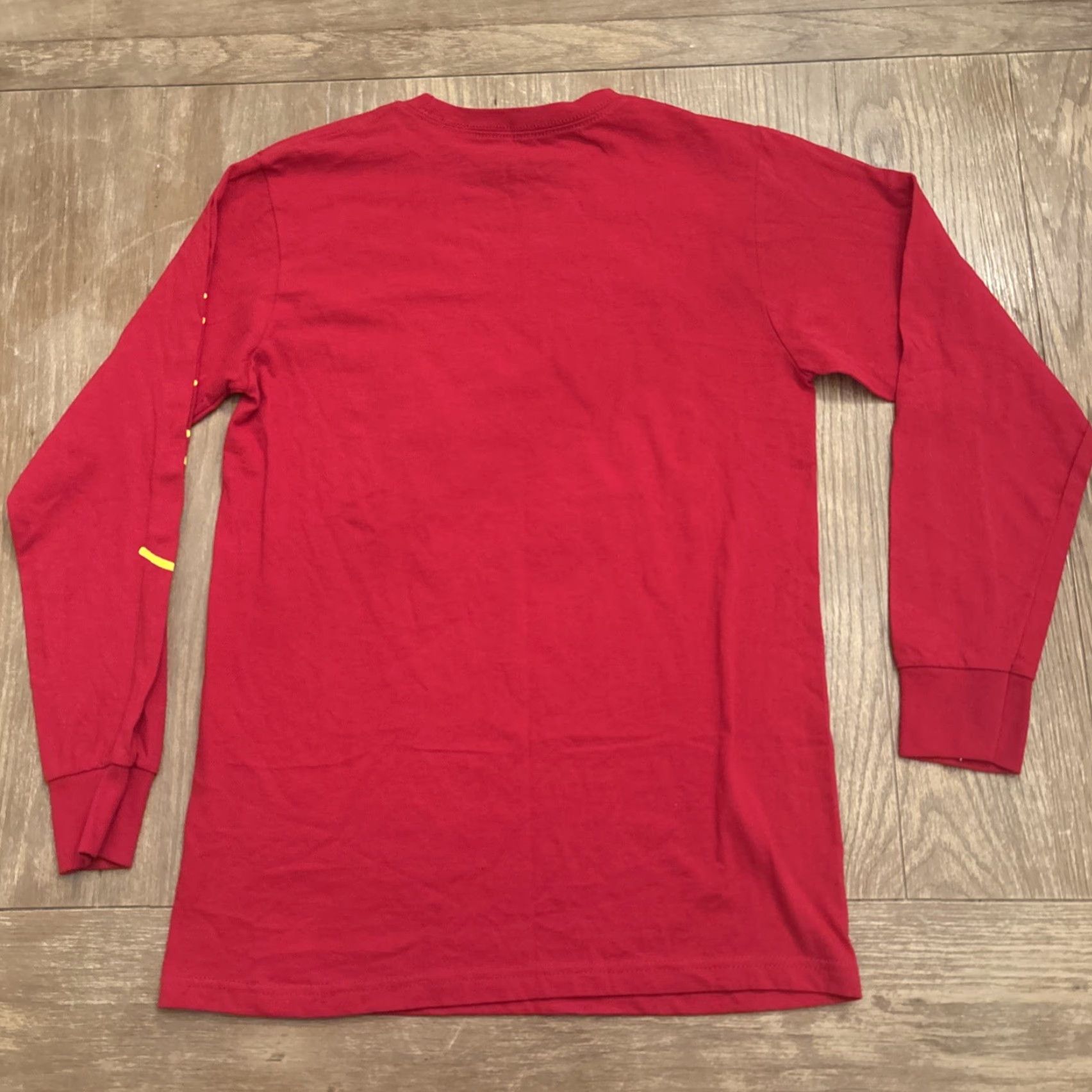 Vintage VINTAGE Keith Haring Crew Long Sleeve Shirt Men Small Red Three-Eyed Smiling Monster Graphic Art Tee Size US S / EU 44-46 / 1 - 5 Thumbnail