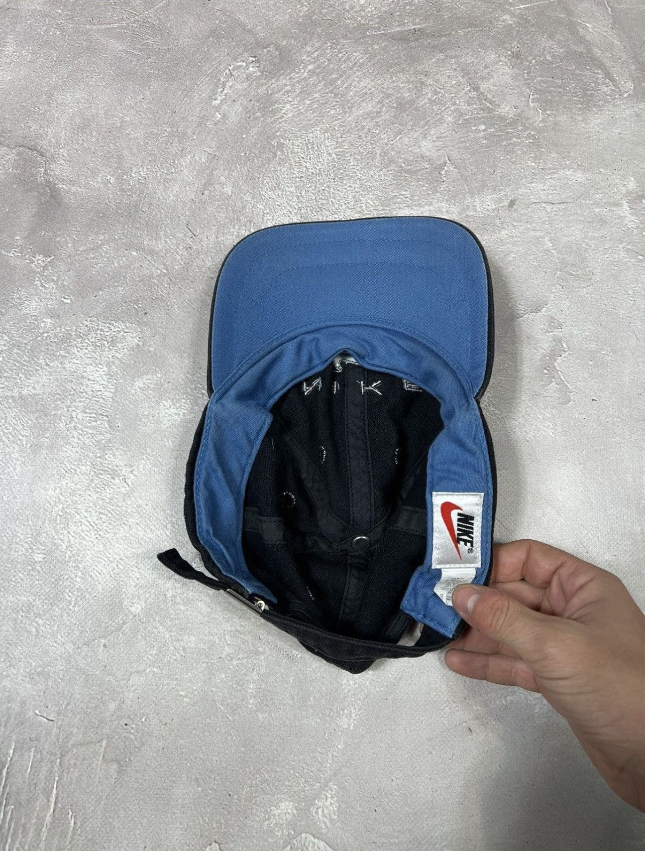 Vintage Vintage Nike Distressed Y2k Cap Size ONE SIZE - 5 Thumbnail