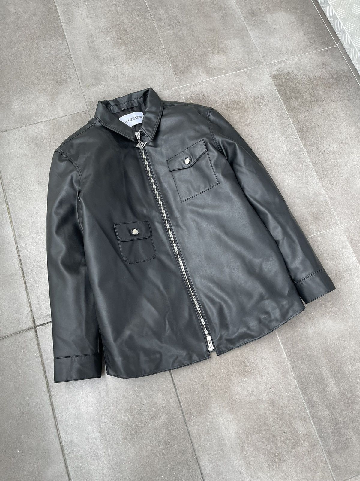 Han Kjobenhavn !DS! FW22 Han Kjobenhavn Army Zip Overshirt Black Jacket Size US M / EU 48-50 / 2 - 12 Thumbnail