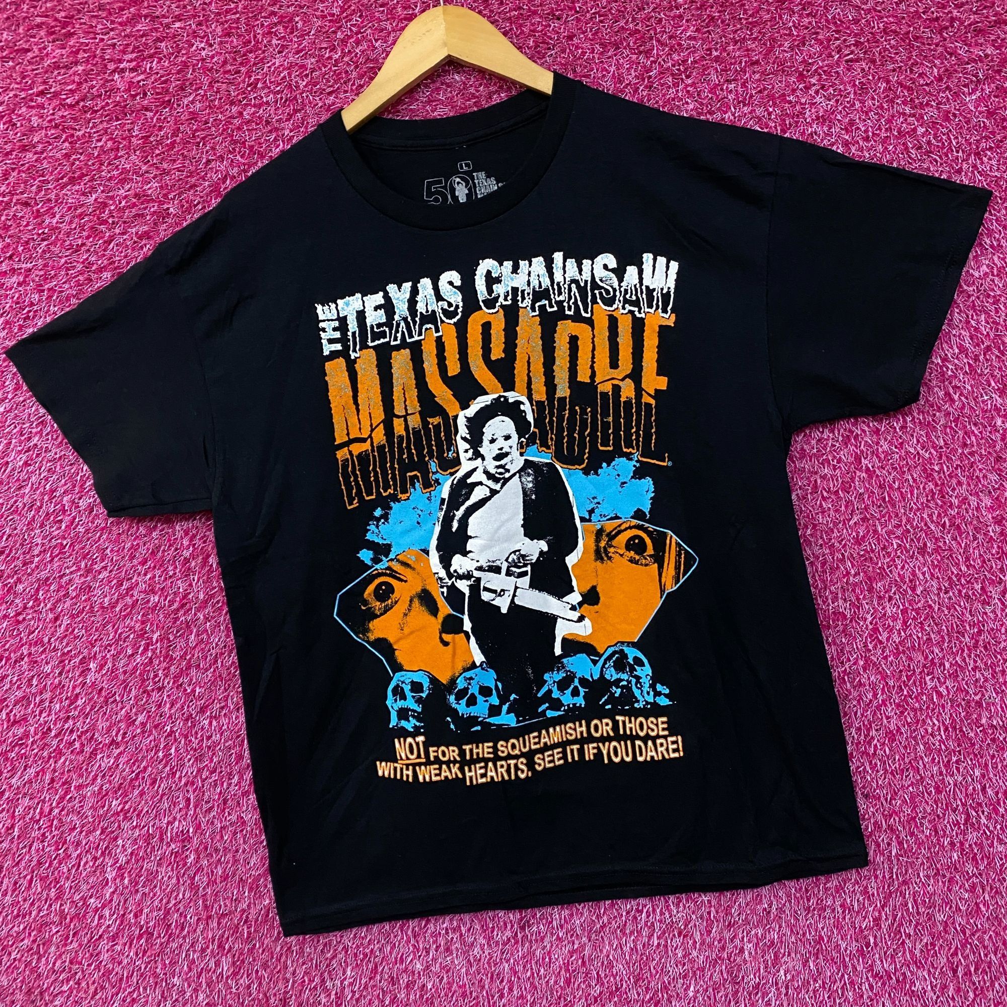 Ripple Junction The Texas Chainsaw Massacre Who Will Survive Horror T-Shirt Size US L / EU 52-54 / 3 - 3 Thumbnail