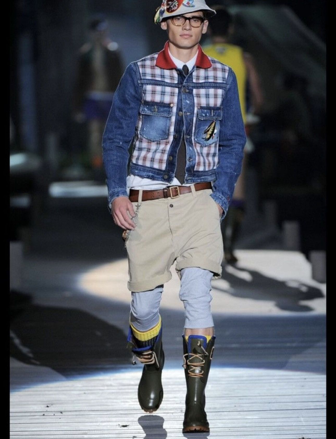 Dsquared2 DSQUARED2 “iconic” Denim Runway Jacket Size US S / EU 44-46 / 1 - 2 Thumbnail