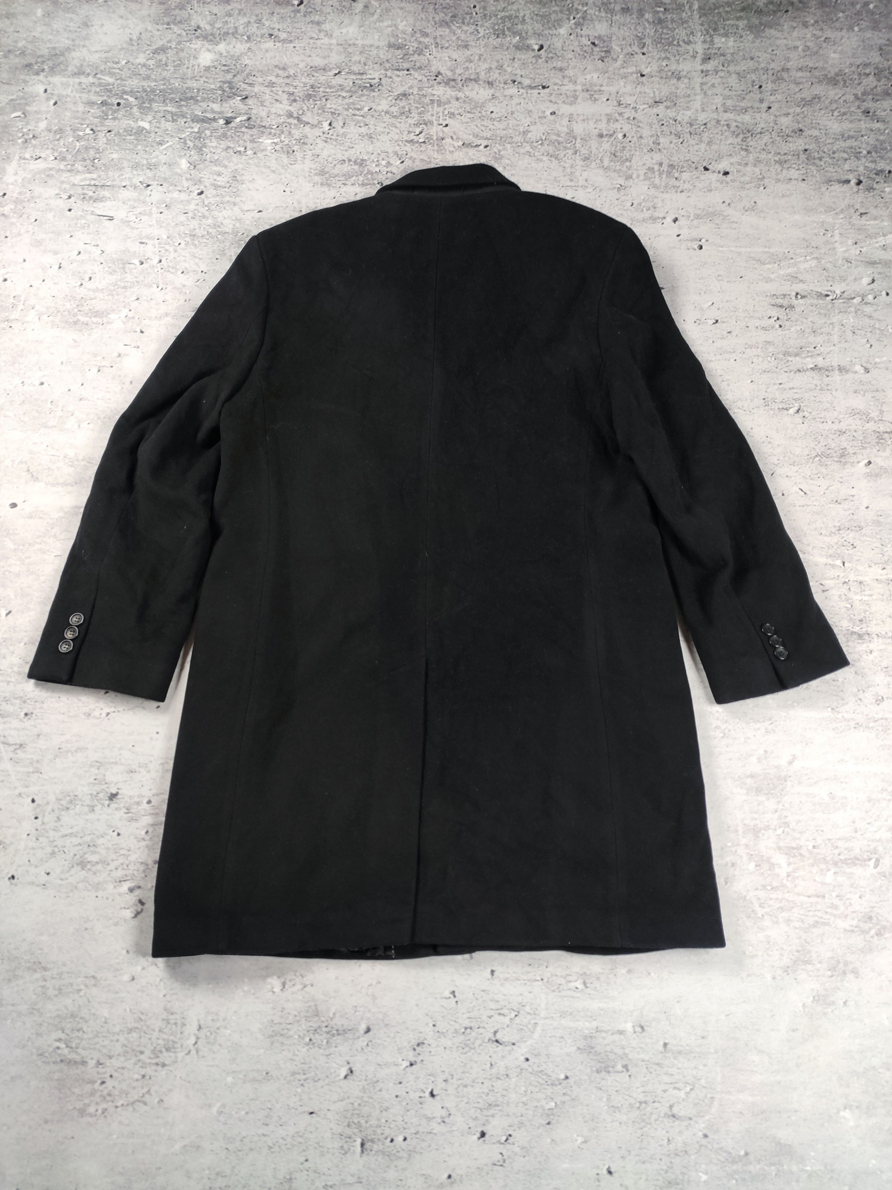 Balmain Balmain Paris woolen long coat men black Size US M / EU 48-50 / 2 - 14 Thumbnail
