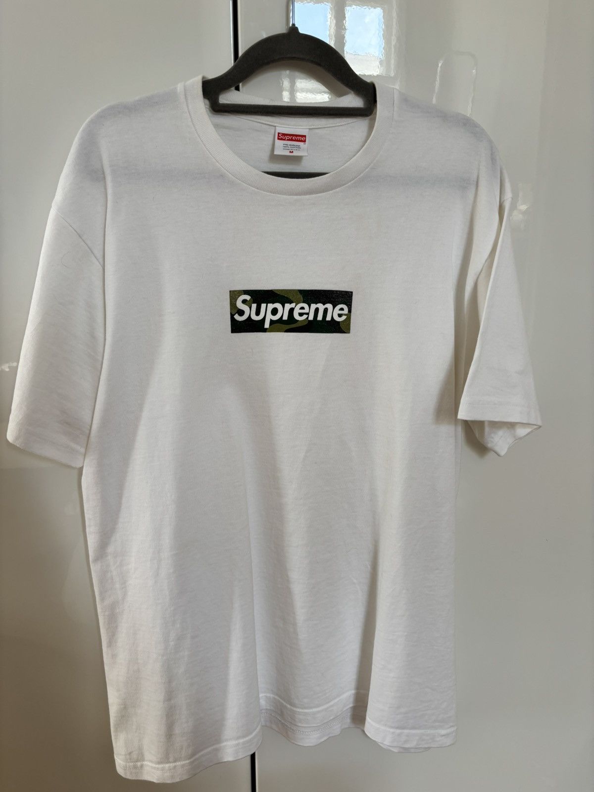 Supreme Supreme Box Logo Tee FW23 Camo Nigo | Grailed