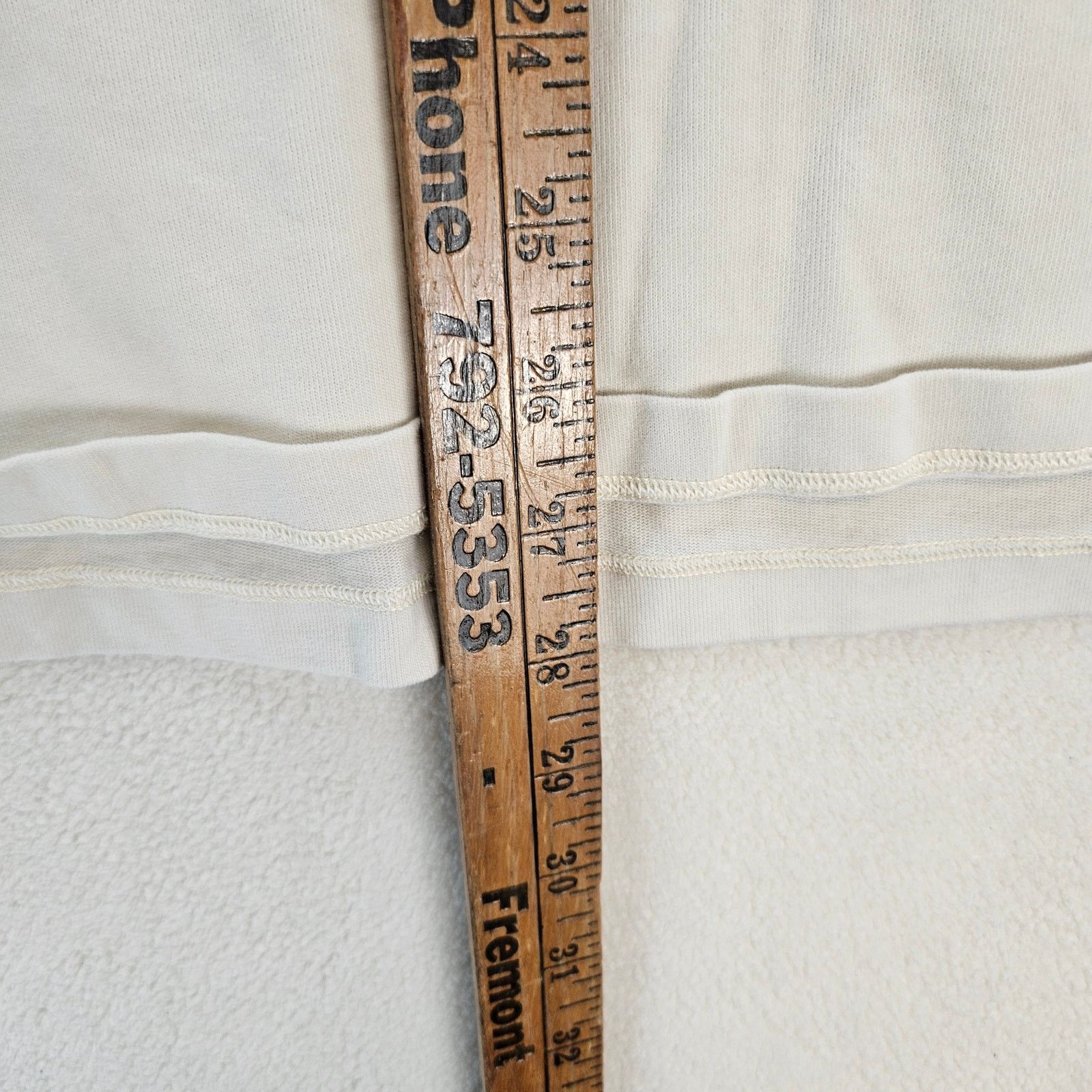 Lululemon LULULEMON WOMEN'S 14 OVERSIZED HEAVY WEIGHT T SHIRT BONE WHT Size XL / US 12-14 / IT 48-50 - 4 Thumbnail