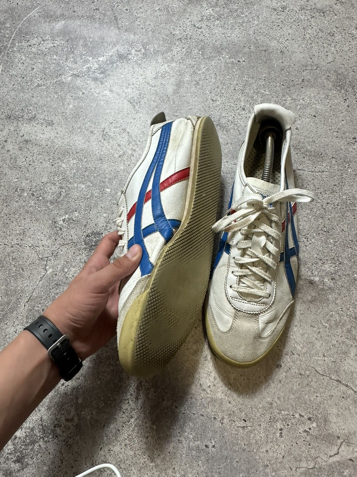 Asics Asics Onitsuka Tiger Vintage Leather Shoes Size US 14 / EU 47 - 8 Thumbnail