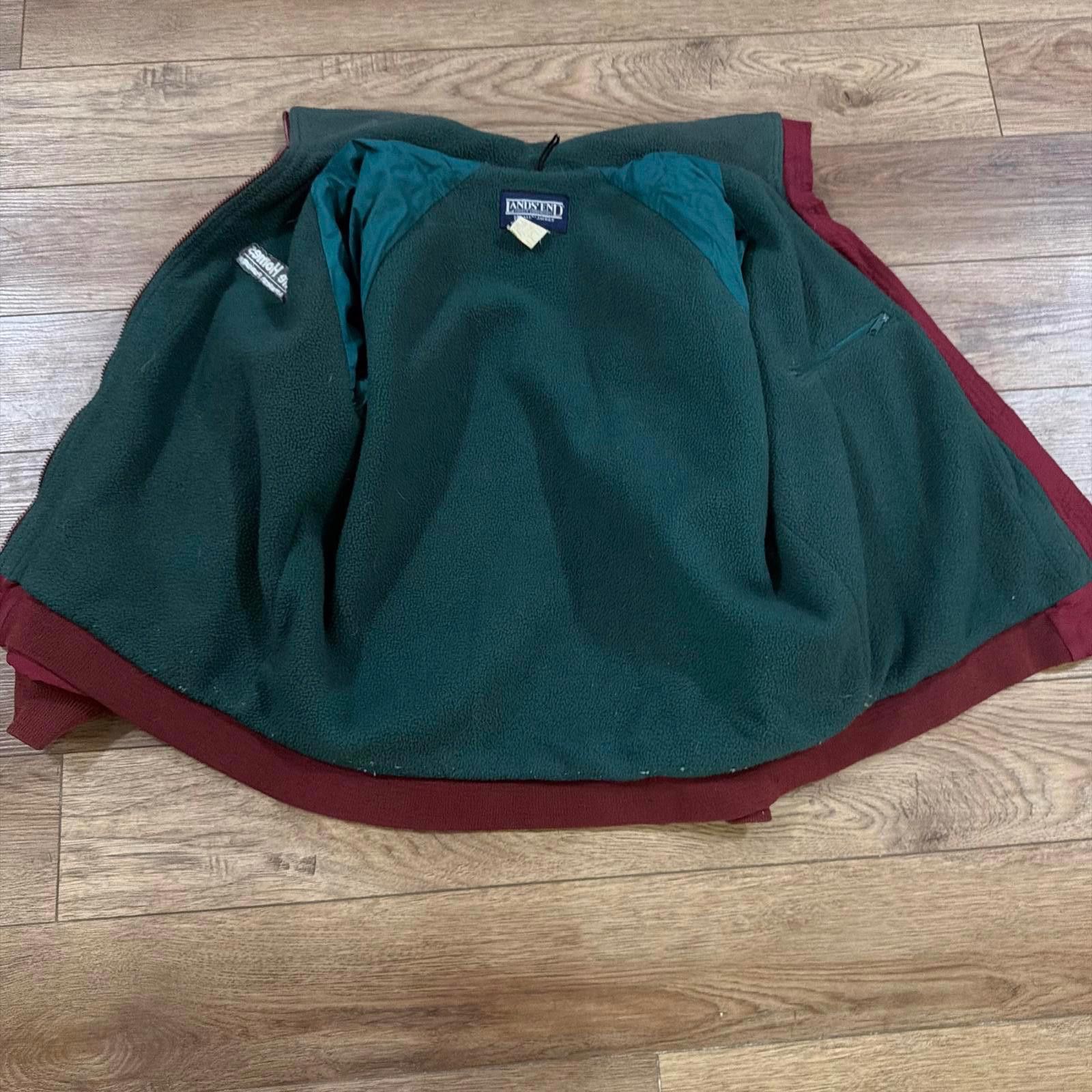 Lands' End Vintage 80s 90s Lands’ End Squall Jacket Fleece Lined Womens Size L / US 10 / IT 46 - 4 Thumbnail