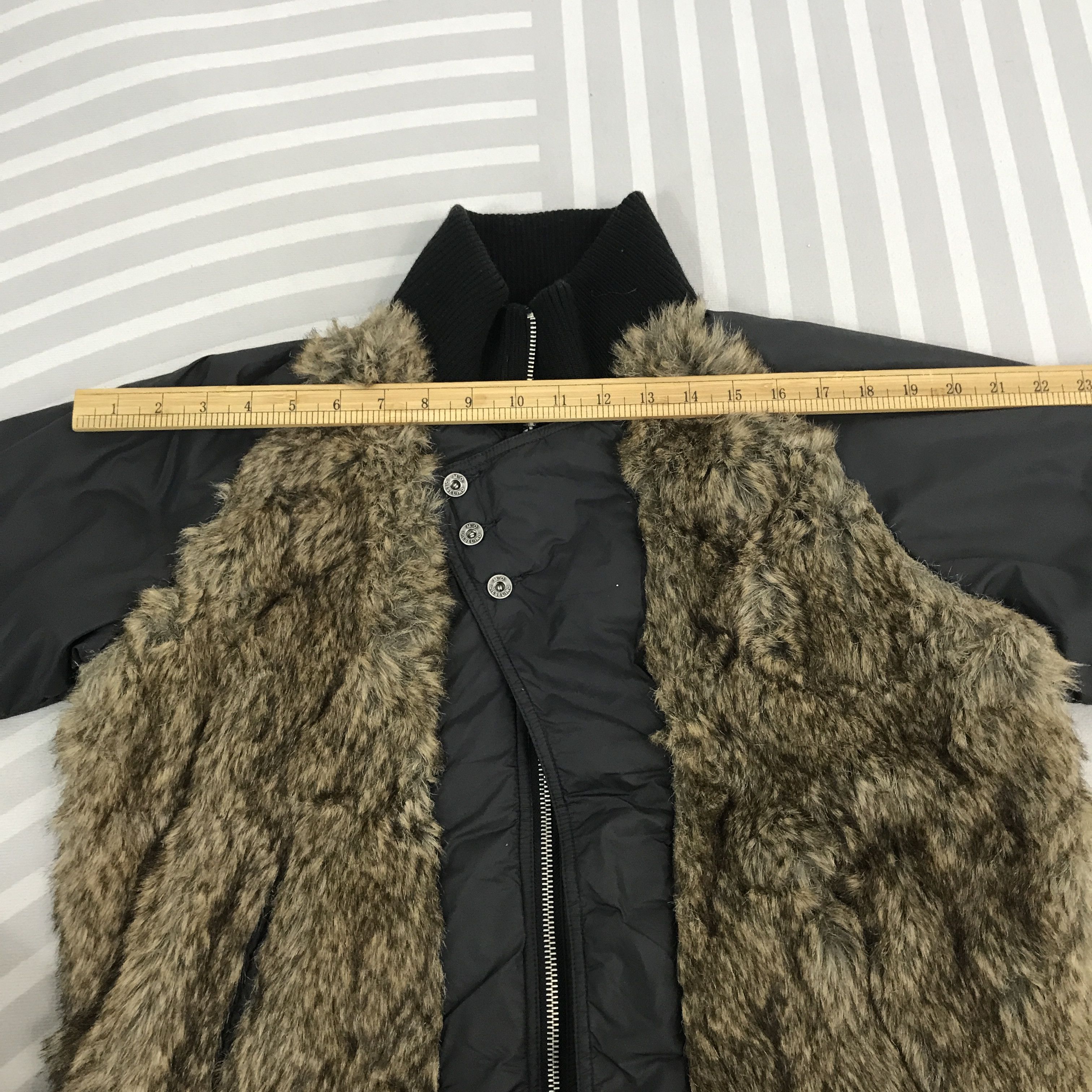 Diesel × Vintage Vintage Diesel Real Fur Jacket design Size US XS / EU 42 / 0 - 5 Thumbnail