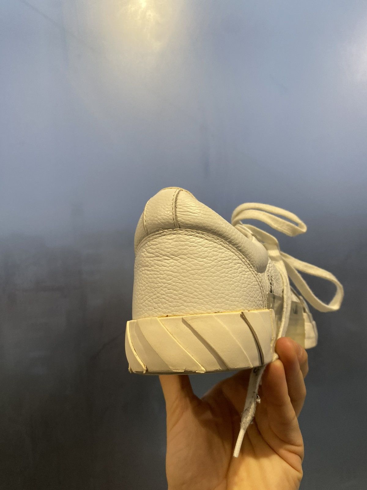 Off-White Off-White Vulc Low Leather White Size 41 Size US 7.5 / EU 40-41 - 8 Thumbnail