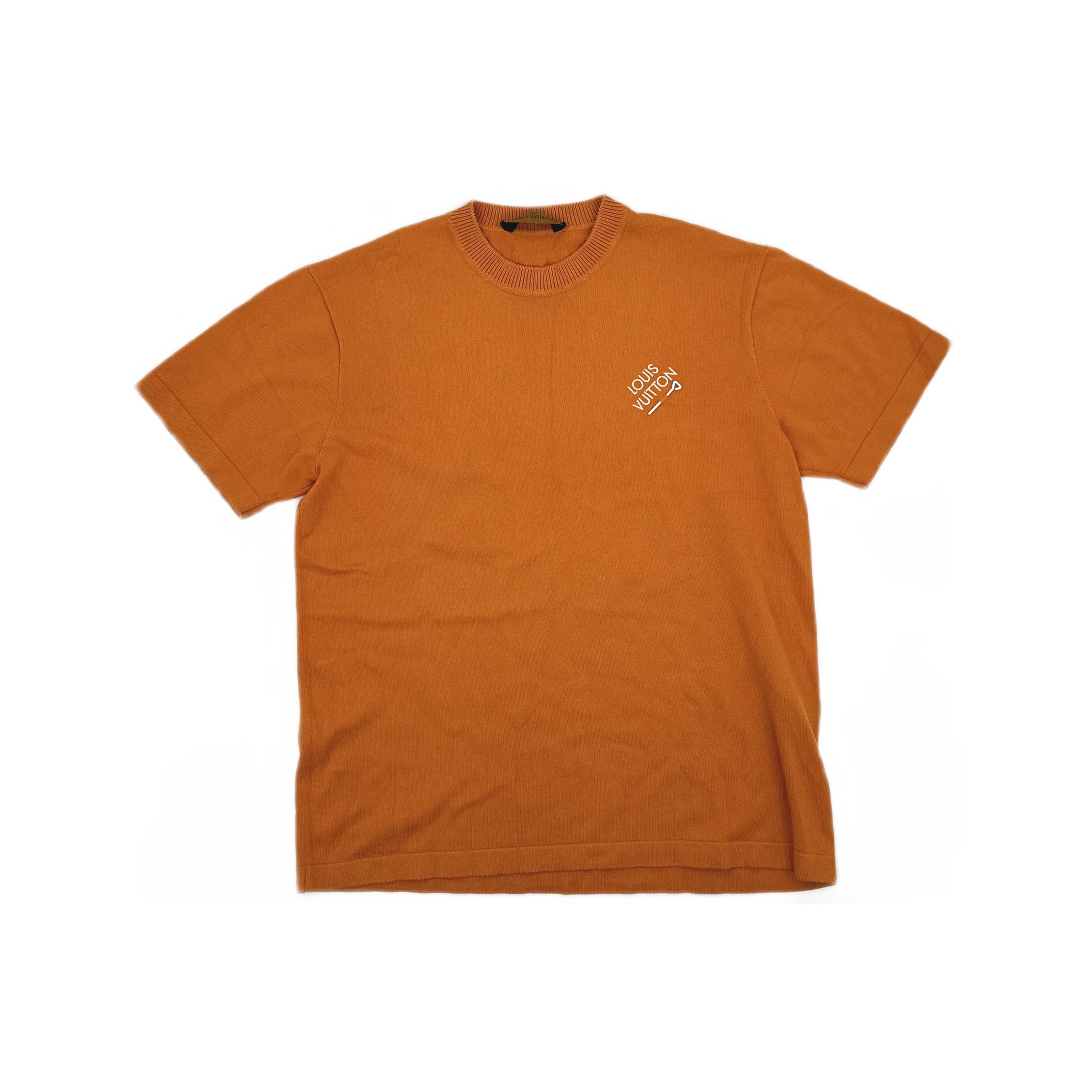 Louis Vuitton Louis Vuitton Logo Knit T-Shirt Size L Size US L / EU 52-54 / 3 - 1 Thumbnail