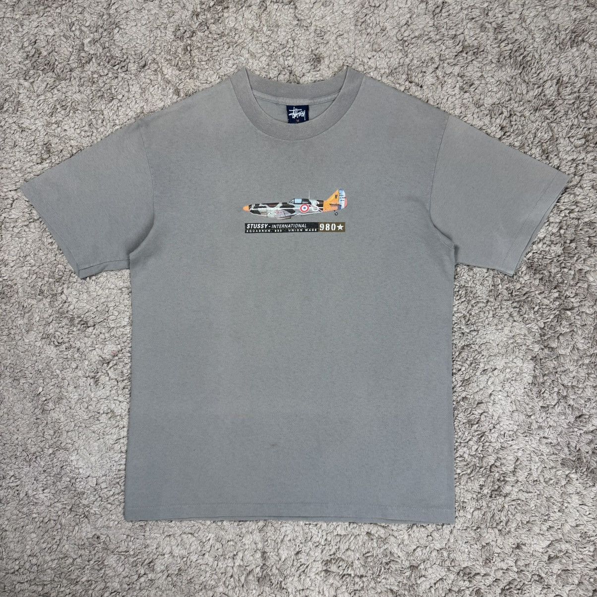 Stussy Vintage Stussy Squadron 980 T-shirt Size US M / EU 48-50 / 2 - 1 Thumbnail