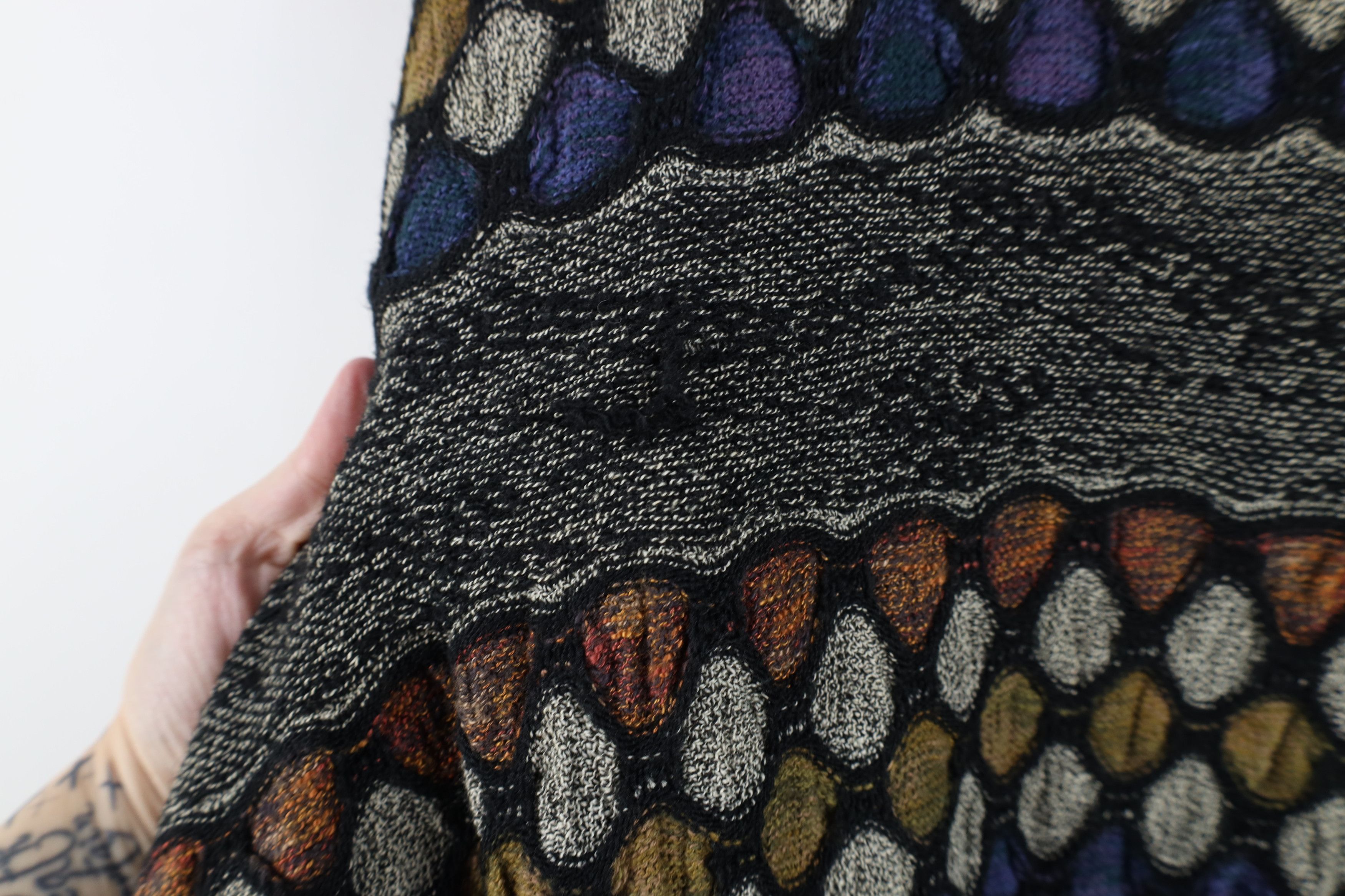 Vintage Vintage 90s Coogi Style Rainbow Wool Blend Knit Sweater Size US M / EU 48-50 / 2 - 8 Thumbnail