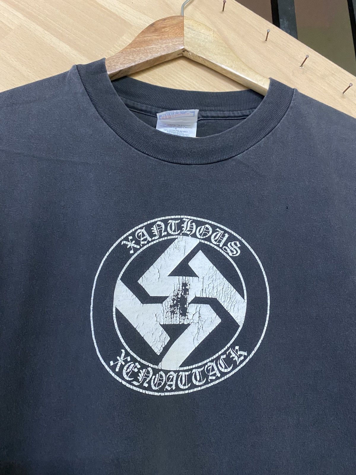 Vintage Vintage 90s Xanthous Xenoattack T-Shirt Size US L / EU 52-54 / 3 - 2 Thumbnail