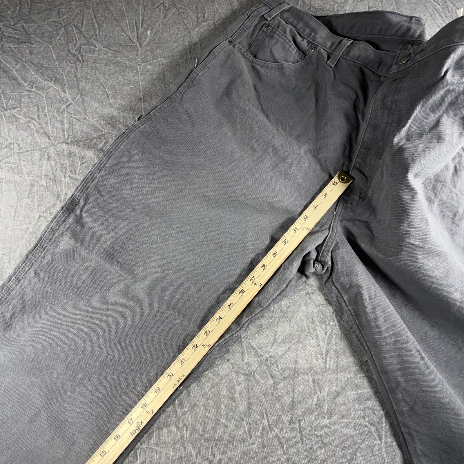 Dickies Dickies Pants Men's 44x32 Grey Carpenter Pants Size US 44 / EU 60 - 5 Thumbnail