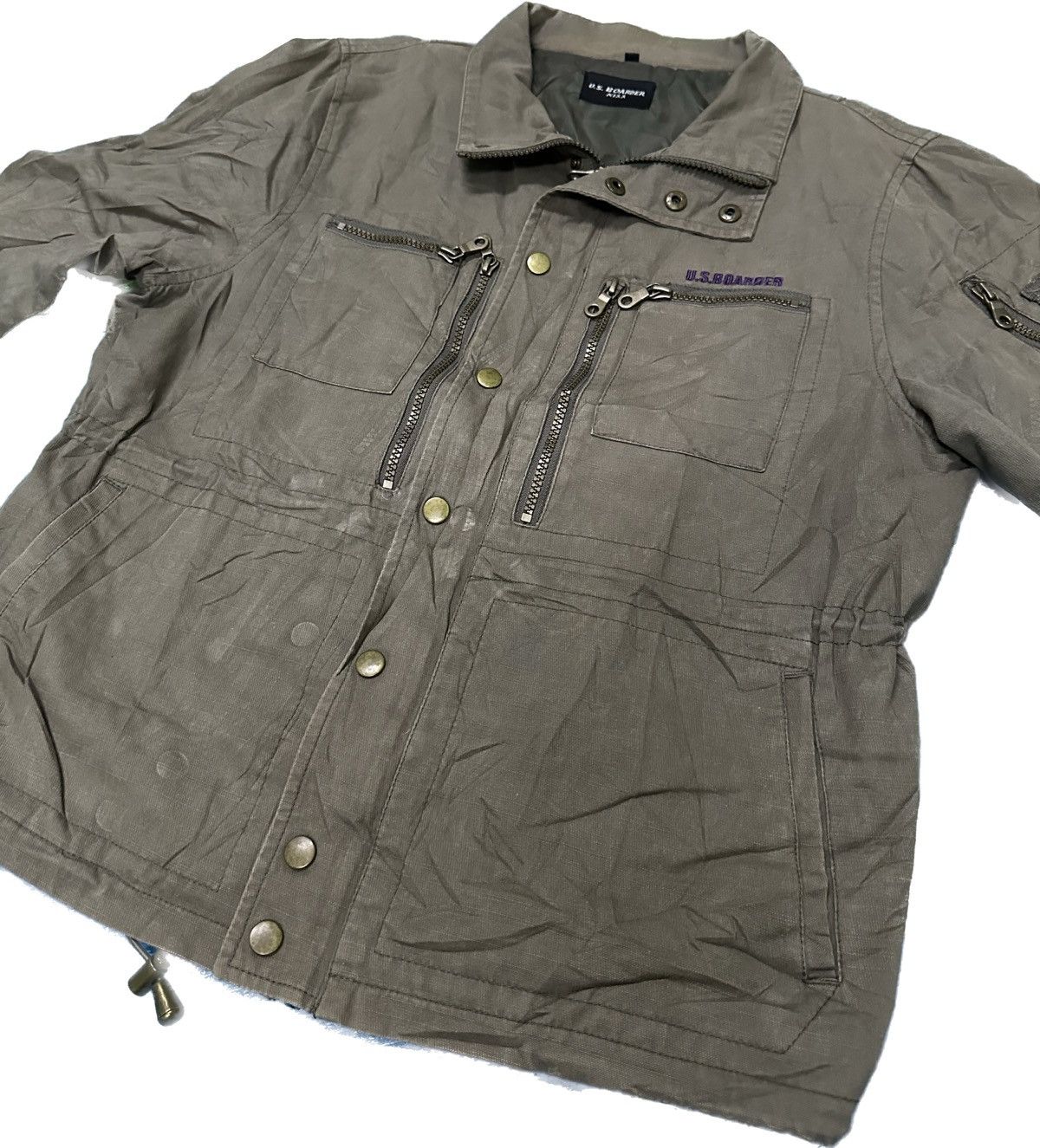 If Six Was Nine × Japanese Brand × Le Grande Bleu (L.G.B.) Vintage U.S. Boarder Jacket Size US M / EU 48-50 / 2 - 2 Thumbnail