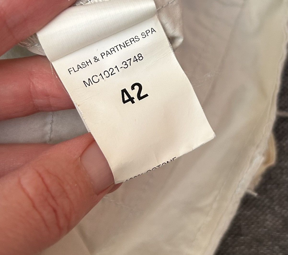 Japanese Brand × Michiko Koshino × Michiko Koshino London Vintage YEN Jeans Michiko Koshino Utility Mini Skirt NEW Size 28" / US 6 / IT 42 - 11 Thumbnail