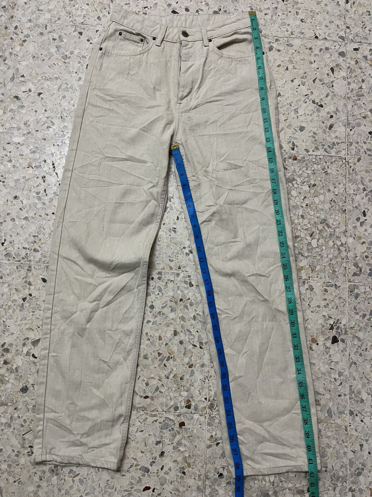Ksubi Ksubi “Royalty Heroism and The Streets” Beige Jeans Size US 28 / EU 44 - 13 Thumbnail