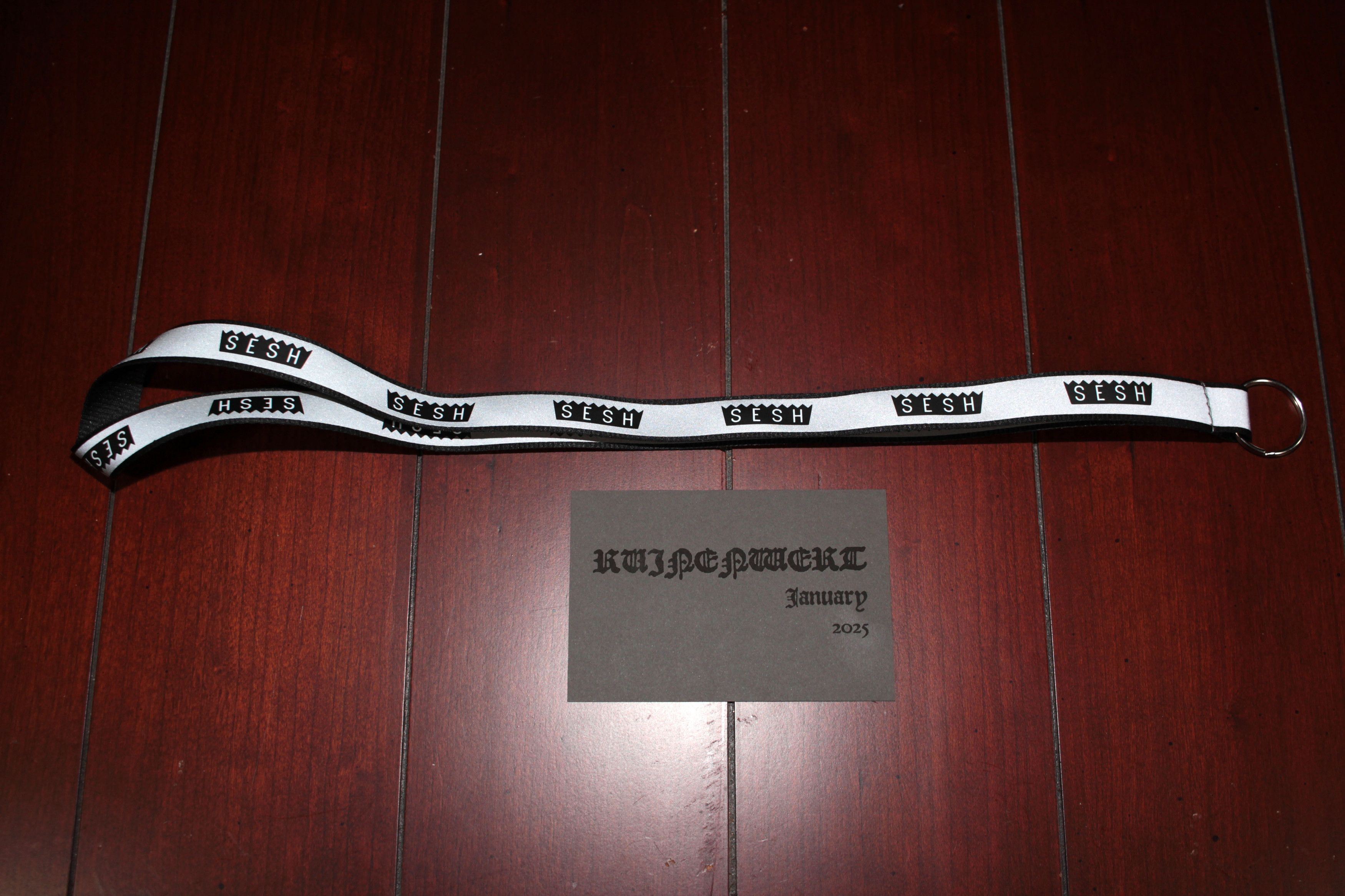 Bones × TeamSESH TeamSESH 3M Lanyard (Reflective) Size ONE SIZE - 9 Thumbnail
