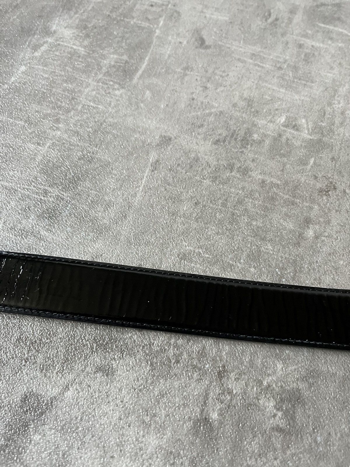 Helmut Lang Helmut Lang vintage leather belt archival black Size ONE SIZE - 15 Thumbnail